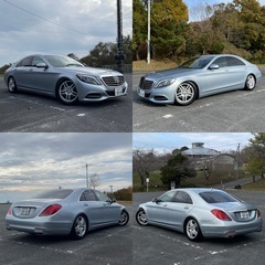 【ローン可】w222ベンツS400h ラグジュアリーパッケージ Sクラス 低走行極上車！左ハンドル！高額ロワリングモジュール！メーカーOP多数！全国最安値の画像