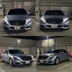 【ローン可】w222ベンツS400h ラグジュアリーパッケージ Sクラス 低走行極上車！左ハンドル！高額ロワリングモジュール！メーカーOP多数！全国最安値の画像
