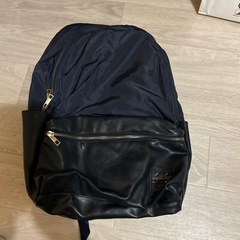 legato largoリュック　マザーズバッグ　大　ネイビーの画像
