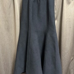 2点セット　アウター　マーメイドスカート　ニットスカートの画像