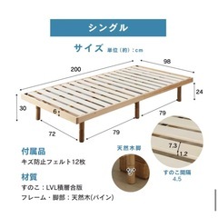 シングルベッド、マットレス