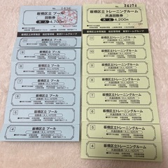 板橋区体育館　ジム回数券