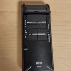 電気シェーバー　BRAUN　難あり