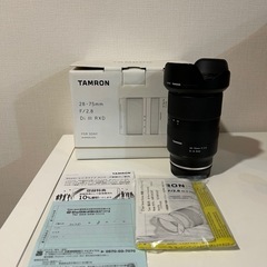 TAMRON 28-75 F2.8 Di III RXD Eマウントの画像