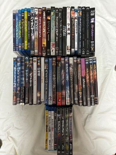 洋画DVD,Blu-ray まとめ売り