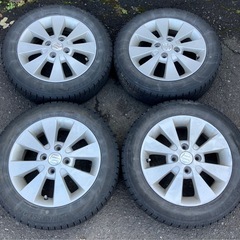 19年製 155/65r14 スタッドレス　ホイール付き　