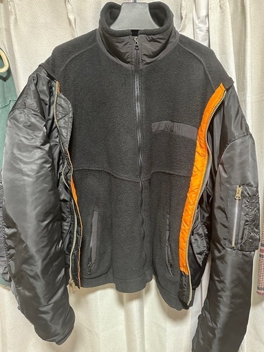 再構築　ボンバージャケット