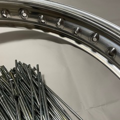 Excelリム　当時物　アルミホイールセット スポーク付きの画像