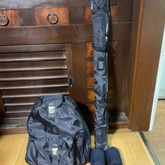 剣道 防具バッグ 防具袋 竹刀袋　竹刀2本　