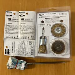 【新品未使用】ブラシ・砥石5点セットの画像