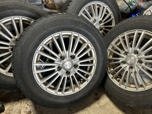 アルミホイール　15インチ　4本　冬タイヤ