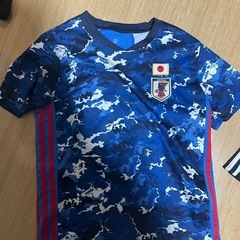 過去の日本代表の子供用サッカー服　150　の画像