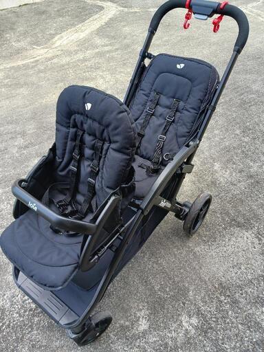 双子用ベービーカー　joie ジョイー　2人乗り　ベビーカー
