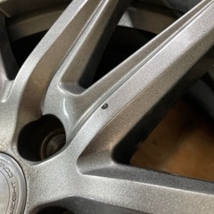 205/55R16ブリヂストンVRXアルミホイール付きの画像