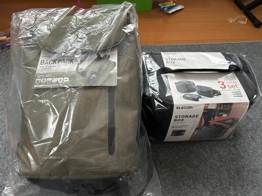 新品リュックサック、ポーチ、バック、小物入れ、カメラ用\n
