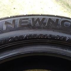（中古バリ山）205/55R16 91V BRIDGESTONE NEWNO 205/55r16 1本の画像