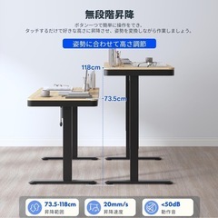 FLEXISPOT 昇降デスク 引き出し付き スタンディングデスク EG8