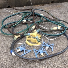 散水栓とホース4点セット