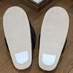 新品ムートンスリッパの画像