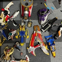 歴代仮面ライダーおもちゃの画像