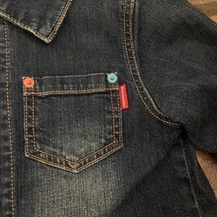 デニムジャケット　120の画像