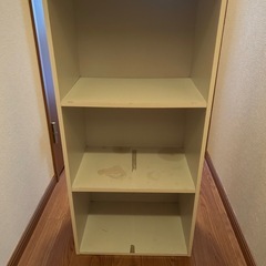 カラーボックス、棚の画像