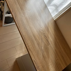 パソコンデスク　コンパクト　引き出し付きの画像