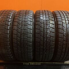 DUNLOP WINTER MAXX WM02 185/60R15 15インチ スタッドレス 4本 フィットシャトル インサイト ヴィッツ等　(KTF138)