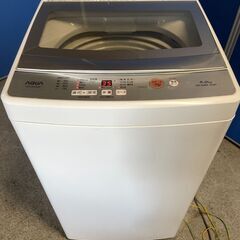 【良品】AQUA 5.0kg洗濯機 AQW-GS50G 2019年製 通電確認済み 格安 早い者勝ち 引取歓迎 配送OKの画像