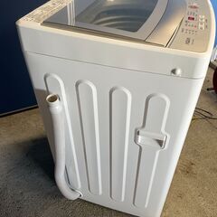 【良品】AQUA 5.0kg洗濯機 AQW-GS50G 2019年製 通電確認済み 格安 早い者勝ち 引取歓迎 配送OKの画像