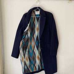 SLY ネイビー　チェスターコートの画像