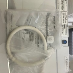 【値下げしました‼️】　洗濯機　2020年製　ハイセンス　HW-E4503 説明書、ホース、ホース繋ぎ口セット　　超美品　の画像