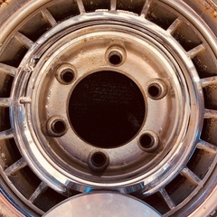 KMC メッキwheel set 15inch 6J PCD139.7 の画像