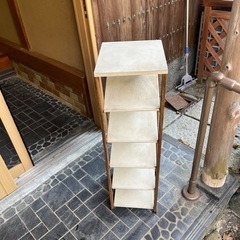 シューズラック差し上げます。