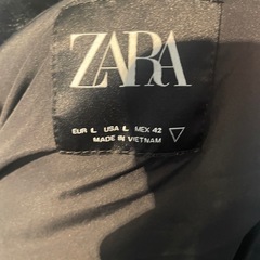 ZARA ファーコートの画像