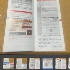 JAL 日本航空 株主優待　航空券　その他の割引のある冊子セットの画像