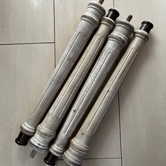 アンティーク風　シャビー　ローテーブルの画像