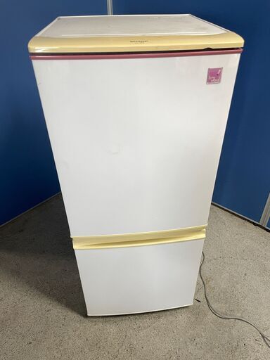 【格安】SHARP 2ドア冷蔵庫 SJ-14E9-KP 2012年製 通電確認済み 良品 早い者勝ち 引取歓迎 配送OK