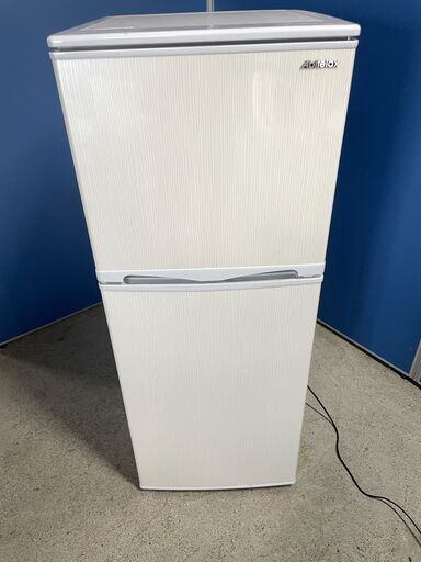 【格安】Abitelas 2ドア冷蔵庫 AR-143E 2019年製 通電確認済み 格安 早い者勝ち 引取歓迎 配送OK