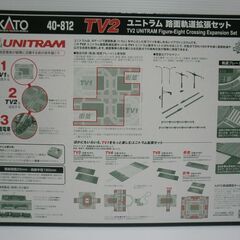 Nゲージ KATO TV2 ユニトラム 路面軌道拡張セットの画像
