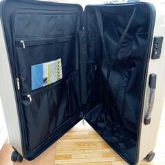 ★ジモティ割あり★ VELSKYF　キャリーケース　Lサイズ　シャンパンゴールド　YJ4474の画像