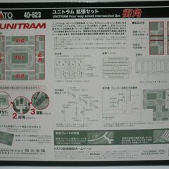 Nゲージ KATO ユニトラム 拡張セット 街角 の画像