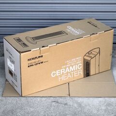 KOIZUMI・セラミックヒーター・KPH-1274・ホワイト・2017年製・No.200708-406の画像
