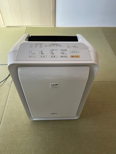 富士通　加湿脱臭機　DAS-303E-W