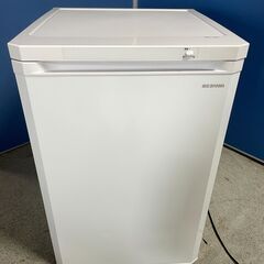 【美品】アイリスオーヤマ 1ドア冷凍庫 IUSO-98-W 20...