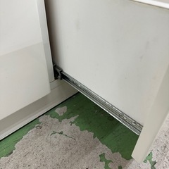 【ドリーム川西店御来店限定】ニトリ　2枚扉オープンボード／クリーニング済み 【2001245255600653】の画像