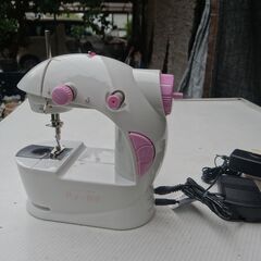 11/19●ミシン 初心者向け 本体 my－me マイミー 軽量 簡単操作 家庭用 かわいい 小型ミシン コンパクトミシンの画像