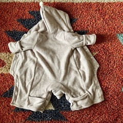 新生児　ベビーアウター　コート　おくるみの画像