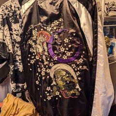 スカジャン風神雷神4Lの画像