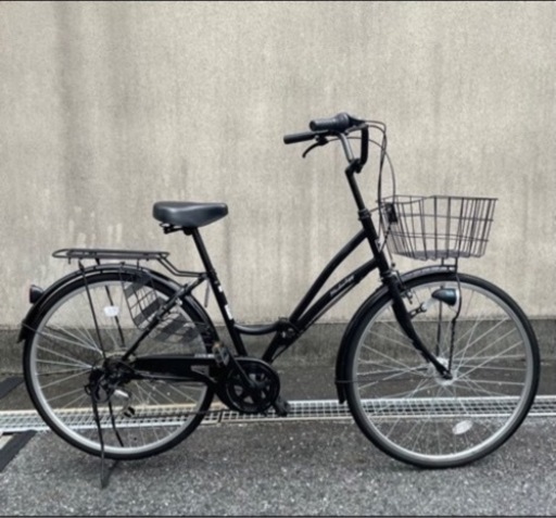 中古自転車・26インチ6段オートLEDライト